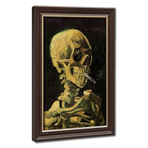 Tableau Crâne de Van Gogh, impression sur toile haut de gamme
