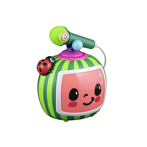 Ekids Cocomelon Toy Karaoke Machine For Kids With Microphone And Musical Activators, Includes Night Light With Sleep Sounds And Lullabies For Toddlers #TOP2