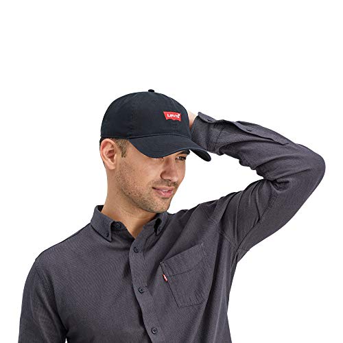 Levi's Men's Classic Baseball Hat With Logo, Black Four, One Size #TOP6