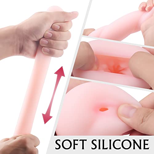 Image of 【Anal Model】 Super Stretch Male Masturbation Egg, Realistic Pocket-Sized Pussy Stimulator with Strong Suction, Adult Sex Toy for Male Masturbation with 3D Simulation of Anal