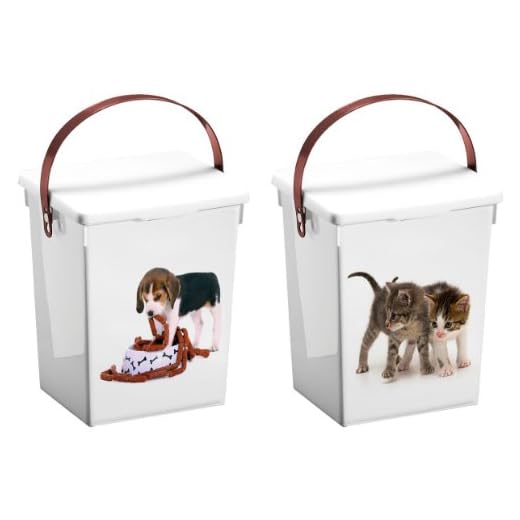 5L Plastic Pet Food Storage Container
