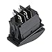 uxcell DPST 4 Pin Car Fog Lignt Boat Rocker Switch Button DC 12V