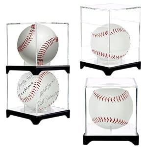 Terdewe Baseball-Vitrine, 4er-Pack
