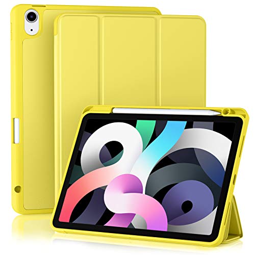 Image of Akkerds for iPad Air 11 Inch Case M4 /M3 /M2, Air 5th /4th Gen 10.9, Yellow