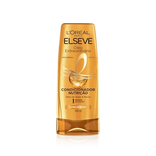 L'Oréal Paris Elseve Condicionador Óleo Extraordinário Nutrição, Brilho e Maciez Intensos, 400ml