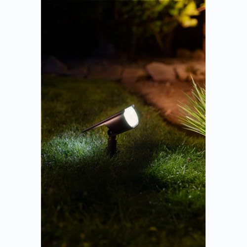 Galix Spot solaire à planter 300 Lumens Double éclairage (option Applique) avec détecteur de présence