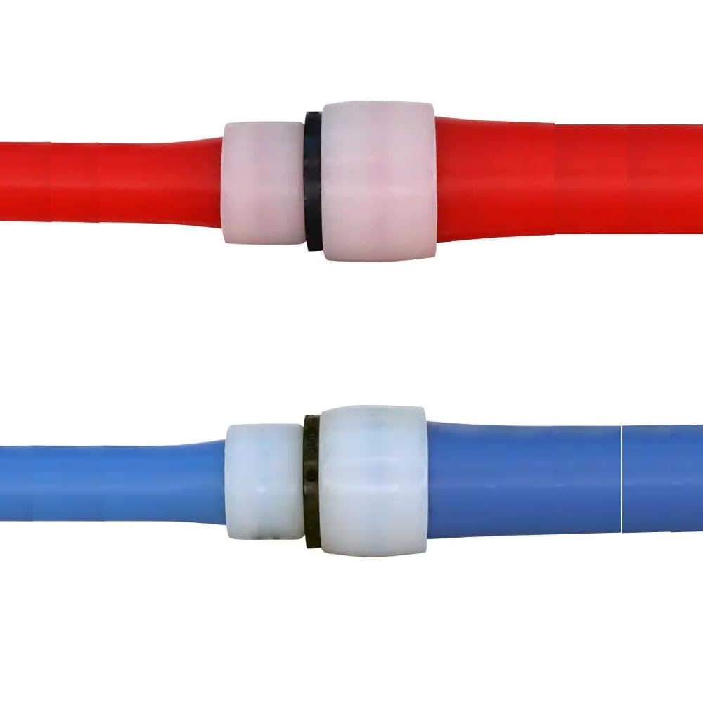 TenKe PEX A F1960 Poly-Erweiterungsverschraubung, 1,9 cm x 1,27 cm, Reduzierung von 90 Grad Ellenbogen, Pex A, Kälteausdehnung für Sanitär, korrosionsbeständig, 25 Stück 3/4 Zoll x 1/2 Zoll