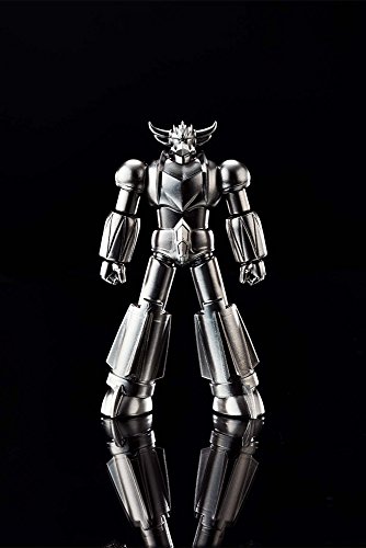 TAMASHII NATIONS Absolute Chogokin Dynamic - Grendizer (UFO ROBO GRENDIZER) Die-Cast Minimalist Figurine - Metallic Silver