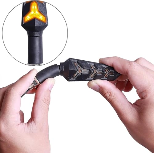 Clignotants de moto clignotant d'eau parfaits pour les trajets urbains et road-trips - 4
