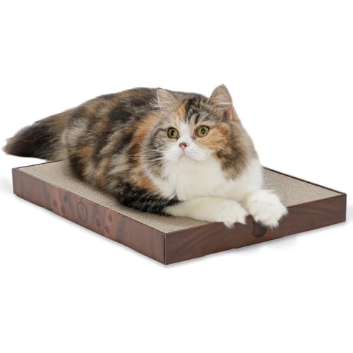 猫壱 バリバリパッド ワイドプラス 爪研ぎ ダークブラウン