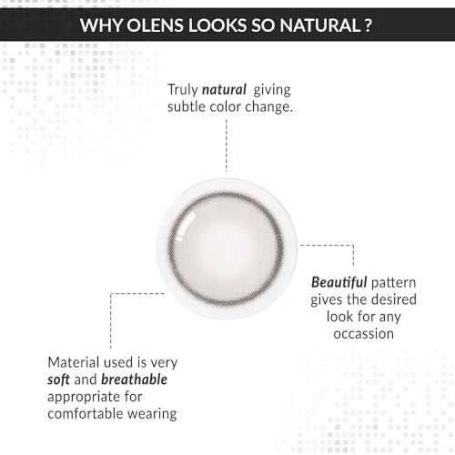 Image of OLENS Daily Pack 1Pair (0.00 Plano) - Coloured Contact Lens (Daily Disposable, 0.00)