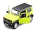 1:26 for Suzuki Jimny Off-Road SUV Alloy Car Mold Die-Casting Metal Car High Simulation Sound and Light Collection Children's Toy Gift Model Cars (Color : Green)