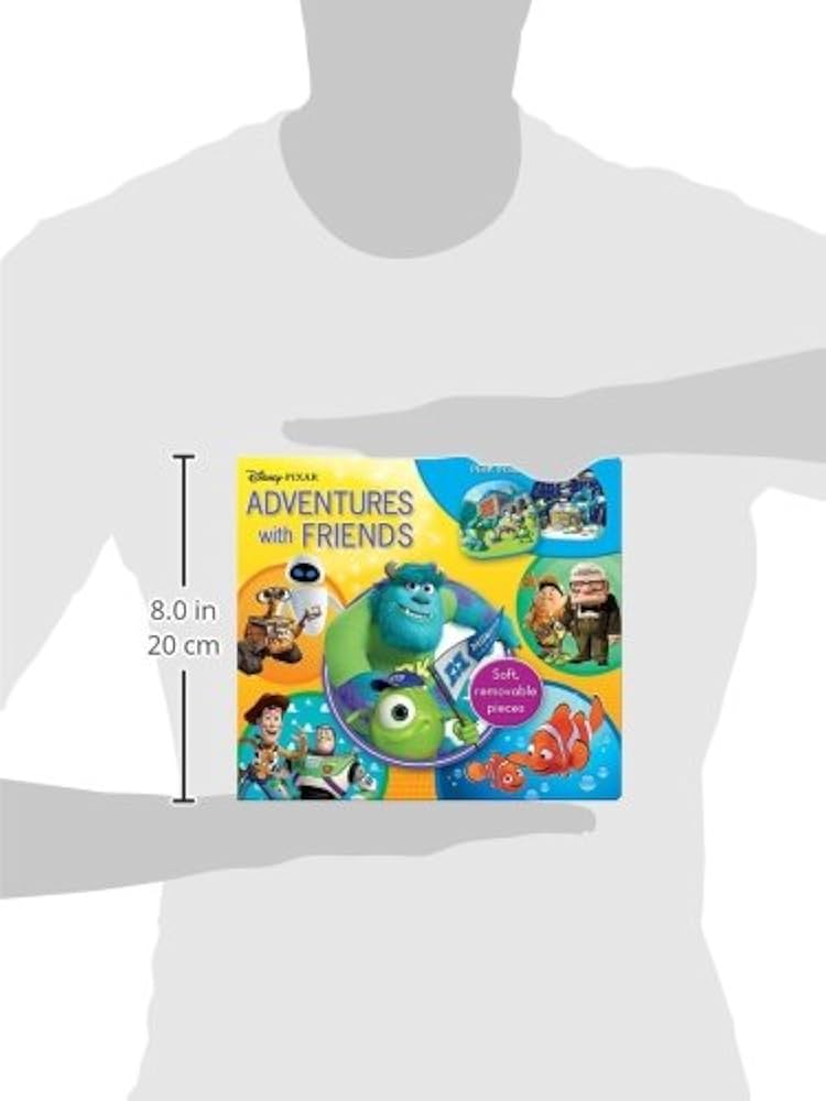 Adventures With Friends (Disney Pixar Peek Inside): AZ Books