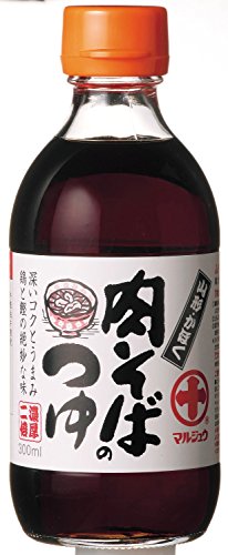 丸十大屋 肉そばのつゆ 300ml×3個