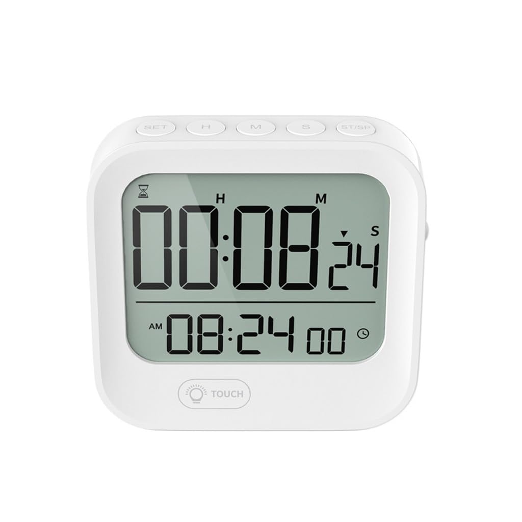 Timer Portatile per promemoria di apprendimento degli Studenti, Timer da Cucina per Cucinare, Timer avanti e Indietro