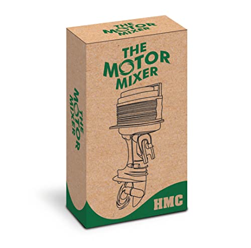 The Motor Mixer By Hmc - Wind-Up Outboard Mini Boat Motor Coffee Mixer Novelty Beverage Stirrer For Cups, Mugs, & Glasses Unique Drink Mixing Gadget #TOP4