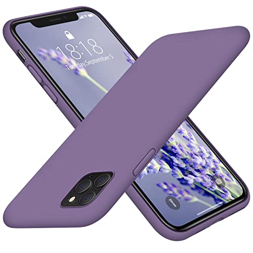 Atiyoo Custodia protettiva in silicone, corpo intero della fotocamera, fotocamera e protezione dello schermo 6,1 pollici, antiurto e sottile, grigio lavanda