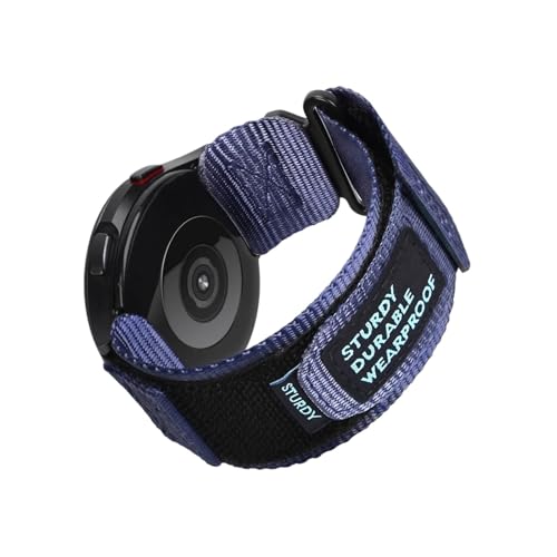 20/22mm�ėp�i�C�����}�W�b�N�X�i�b�v�N�C�b�N�X�g���b�v�ɓK������Samsung Watch 6/Huawei GT3(Blue,20mm)