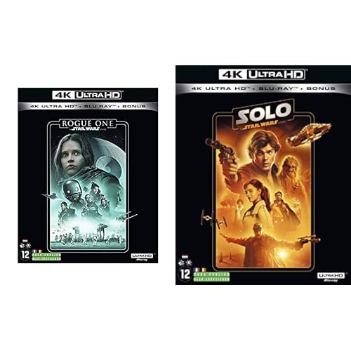 Rogue One : A Star Wars Story [4K Ultra-HD Blu-Ray Bonus] &amp; Solo : A Star Wars Story [4K Ultra-HD Blu-Ray Bonus]