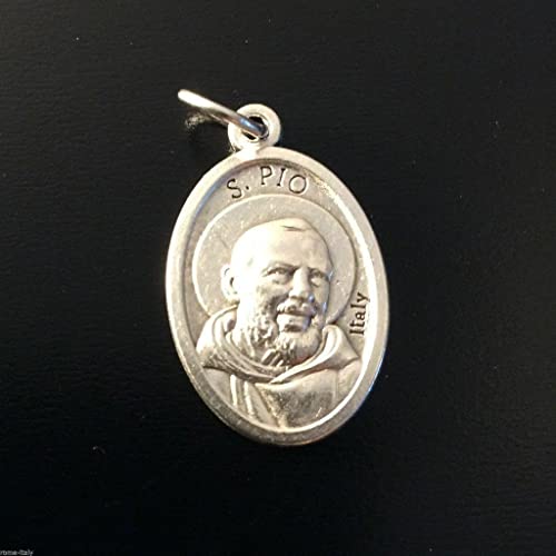 St. Padre Pio Ex-Indumentis Medal w/ 2nd Class Free Relic Blessed by Pope3