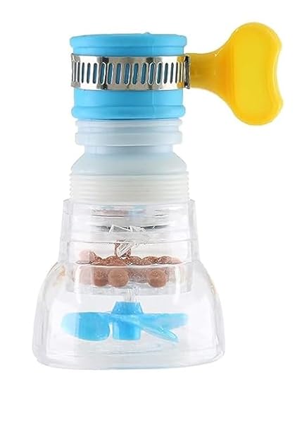 HBD Kitchen Sink Water Saving 360 Degree Rotating Water Faucet Aerator Splash-Proof Filter, Expandable Head Nozzle, Adjustable Sprinkler Tap Shower (1 PC)