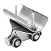 Yomiyuyr U Groove Wheel Pulley,Versatile Stainless Steel Track Roller Wheel Trolley - 24mm Pulley Diameter for Cable, Ideal for Home and Industrial Applications