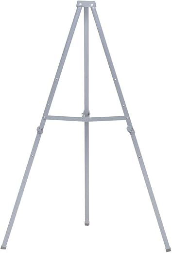 VADOSARI® 5 FT Heavy Duty Folding Easel Stand for White Board | Black Board| Notice Board| Sun Board | Presentation| Offic...