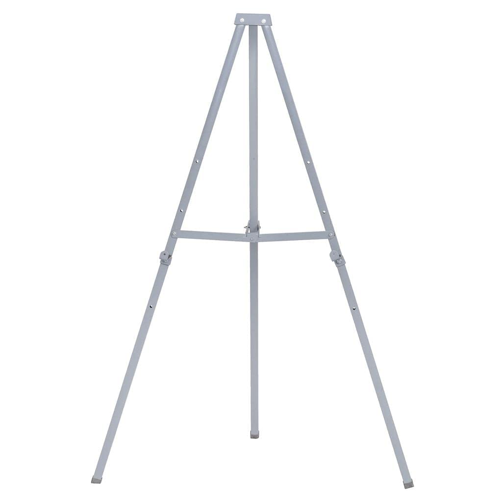 VADOSARI® 5 FT Heavy Duty Folding Easel Stand for White Board | Black Board| Notice Board| Sun Board | Presentation| Offic...