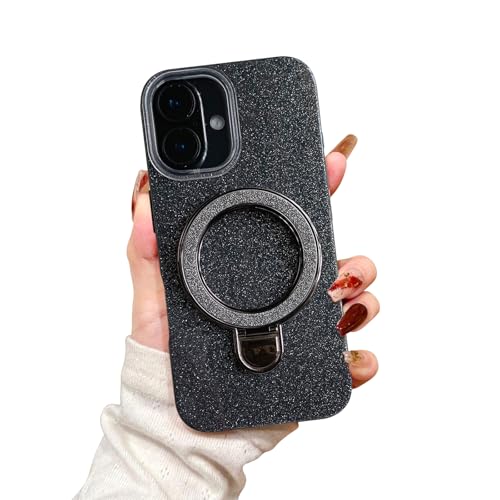 Coque iPhone 16 MagSafe avec béquille invisible rétractable et protection silicone