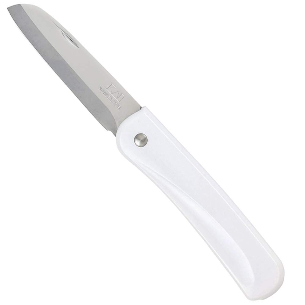 Amazon｜貝印 KAI 折込 フルーツナイフ wellness DH6515｜ペティ