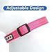 Pawtitas Reflective Pink Puppy or Dog Collar, Medium