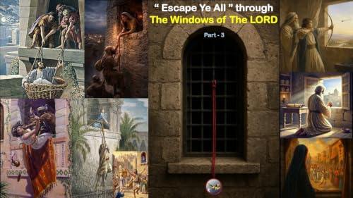 S19:E58 - &ldquo; Escape Ye All &ldquo; through the Windows of The LORD (3)