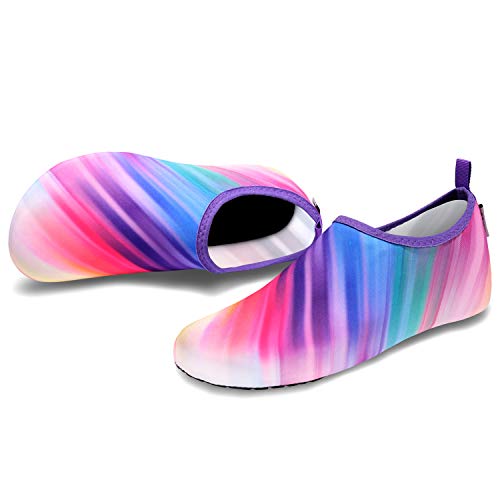 Image of VIFUUR Water Sports Shoes Barefoot Quick-Dry Aqua Yoga Socks Slip-on for Men Women