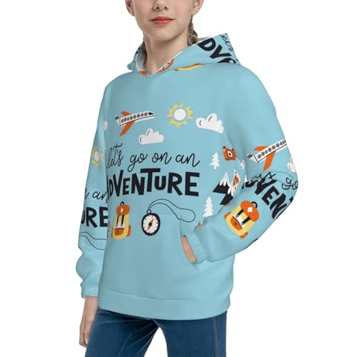 Lighthouse in Havana Kid Hoodies Boys Sweatshirts Girls Pullover with Pocket2
