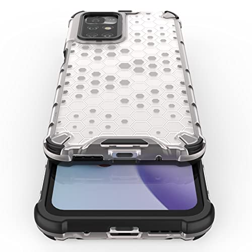 Image of Glasgow Back Case Cover Designed for Mi Redmi 10 Prime - Transparent