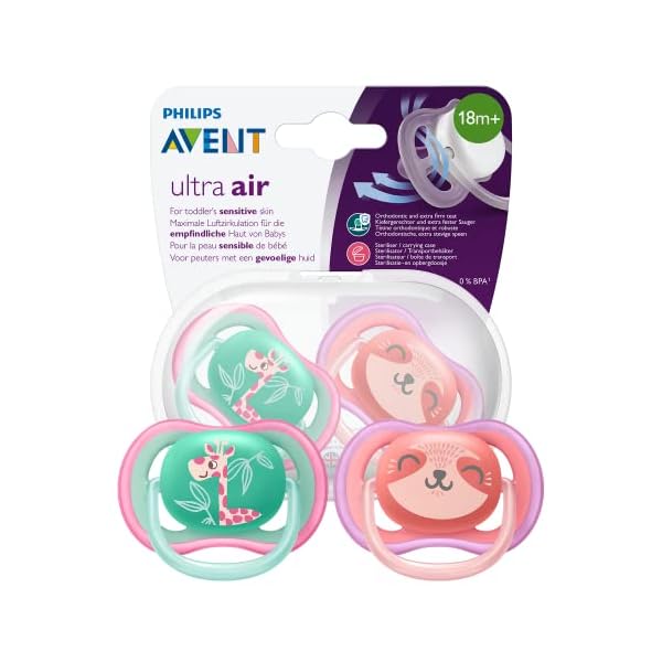 Philips Avent SCF349/01 Ultra Air Schnuller +18 Monate, Doppelpack