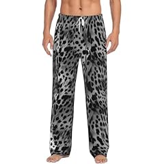 Black White Leopard Print