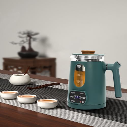 Tetera eléctrica con control de temperatura 27oz verde miniatura 5