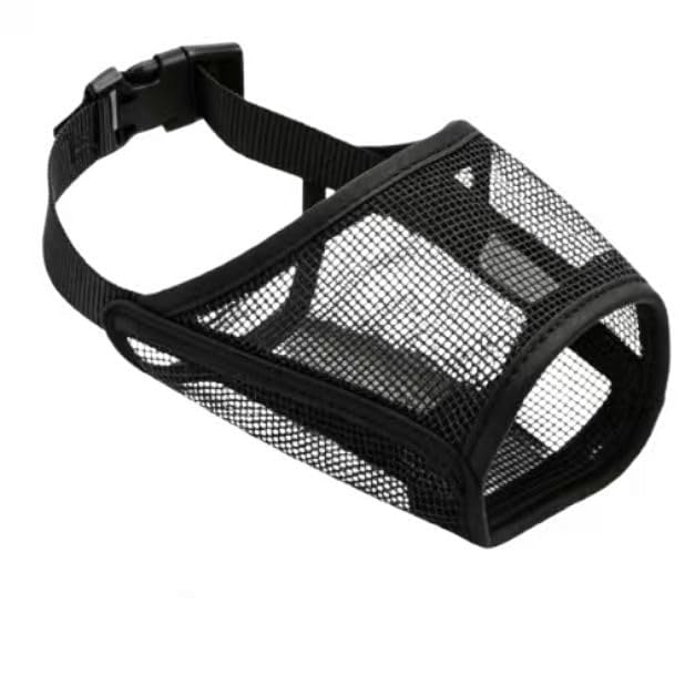 Soft Mesh Dog Muzzle Small, Adjustable Anti-Bite Guard