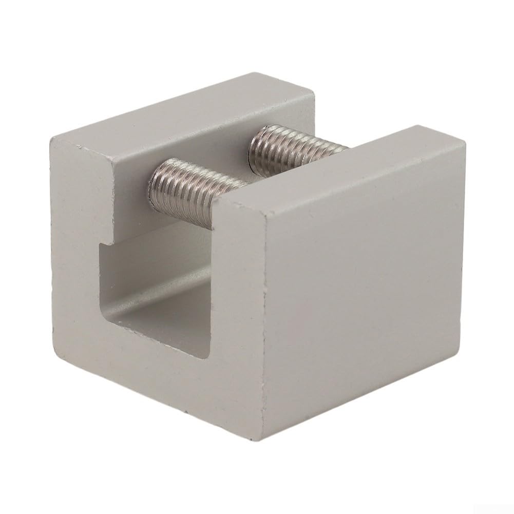Stehfalzklemme, Dachfalzklemme aus Aluminium Blechfalzklemmen Montage Solar PV Befestigung Solarmodul Set für Stehfalzdach 41x33MM(8 Stück)