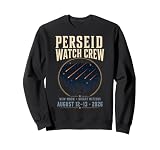 Perseid Watch Crew 2026 New Moon Bright Meteors Sweatshirt