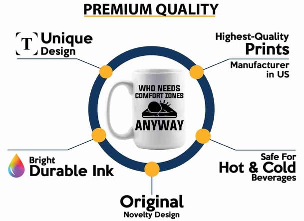 Luxe Gifting Acupuncture Coffee Mug 15oz White -Who needs comfort - Chiropractors Physical Therapists Physician Assistants Naturopathic Physicians Massage Therapists., BHUGSLEADER8526