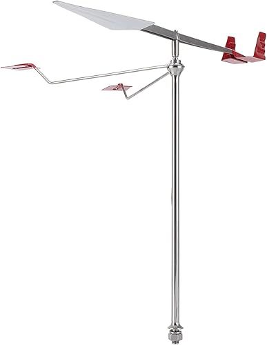 Miniatura 4 de Barco veleta ShipYacht Parts Marine Weather Vane Indicador de dirección del viento 304 de acero inoxidable para yate barco vela