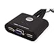 Aten CS22U 2-Port USB VGA KVM Switch, schwarz