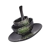 Accessoire de dîner : fabriqué en céramique, robuste et sûr, pas facile à déformer et à endommager.