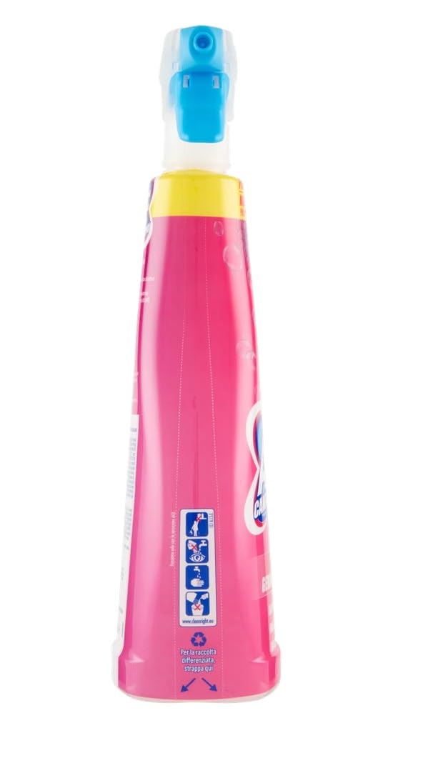 10x ACE Candeggina +Mousse, sgrassa le superfici della casa e le macchie più ostinate del bucato,Flacone Spray da 700ml + Portachiavi Beni Culinari in Omaggio
