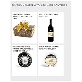 Buy Bentley Red Wine Hamper with Gourmet Cheese, Chocolate Truffles, Fruit Cake & Biscuits – Perfect Luxury Shiraz Gift for Red Wine Enthusiasts Buy Bentley Red Wine Hamper with Gourmet Cheese, Chocolate Truffles, Fruit Cake & Biscuits – Perfect Luxury Shiraz Gift for Red Wine Enthusiasts – Regency Hampers