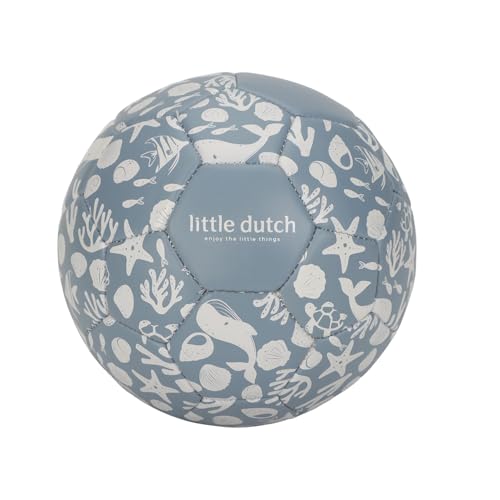 Little Dutch 2014445 Mini Ball / Football - Sea Ocean Blue