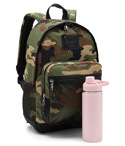 Image of Herschel Supply Co. Kaine Backpack, Woodland Camo Diamond /Black, One Size