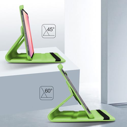 Image of TGK 360 Rotatable Flip Cover for Samsung Galaxy Tab S11 Case 11 inch 2025, Galaxy Tab S10 Lite / S10 FE / S9 FE 10.9 inch / S9 11 Inch 2023 (Green)